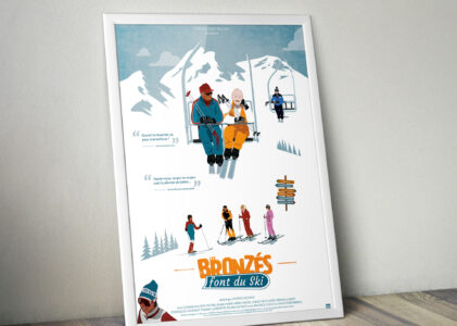 Les Bronzés font du ski – Fanart Poster